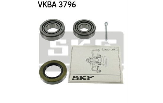 Hjullager VKBA 3796 SKF, bild 2