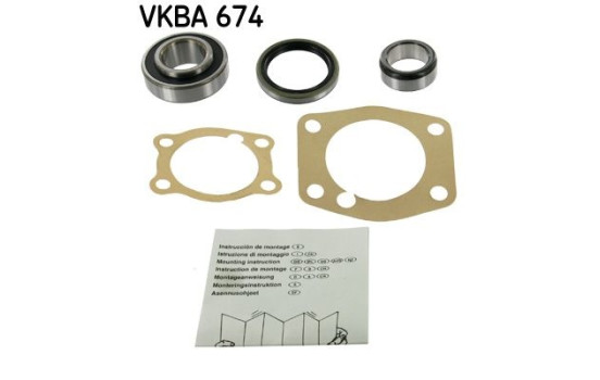 Hjullager VKBA 674 SKF, bild 2