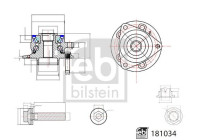 hjullagersats 181034 FEBI