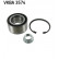 Hjullagerssats VKBA 3574 SKF, miniatyr 3