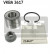 Hjullagerssats VKBA 3617 SKF, miniatyr 2