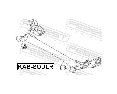 Upphängning, axelstomme, bild 2