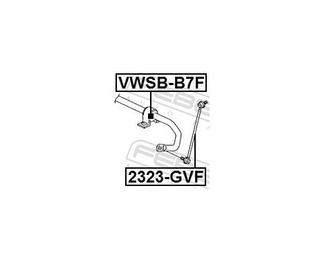 Bussning, krängningshämmare, bild 2