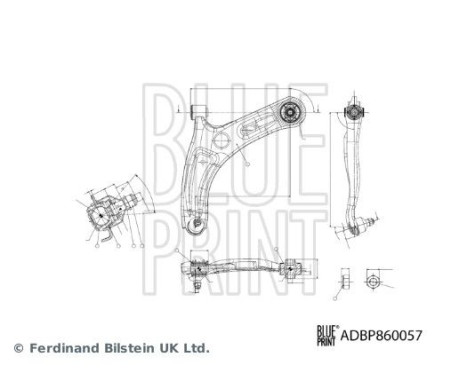 armben ADBP860057 Blue Print, bild 2