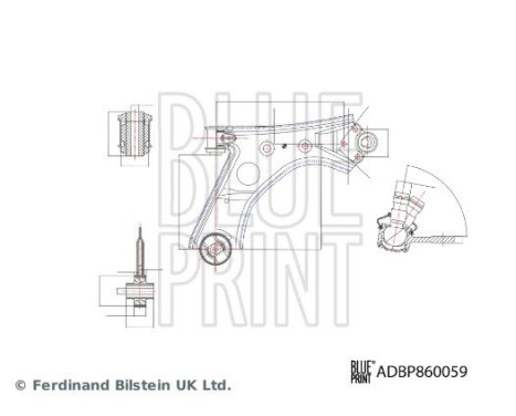armben ADBP860059 Blue Print, bild 2