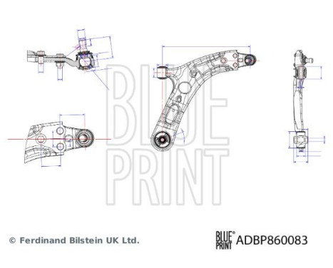 armben ADBP860083 Blue Print, bild 2