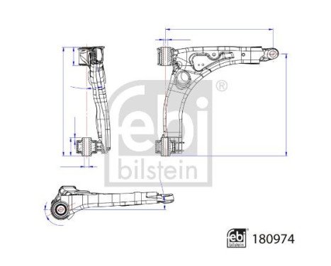 Bärarm, upphängning 180974 FEBI, bild 2