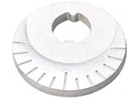 Caster-inställningsbrickor, axelstomme