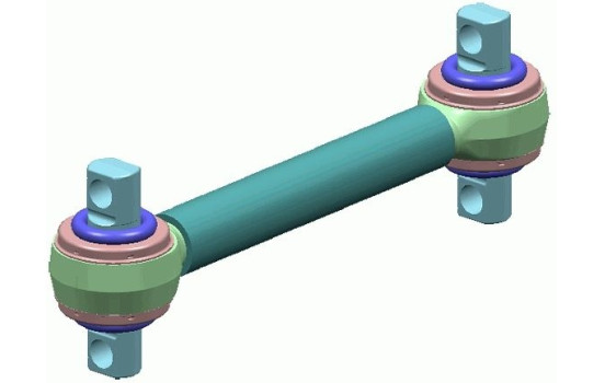 Länkarm, hjulupphängning 39072 01 Lemforder