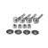 Reparationssats, styrarm TED99495 Tedgum