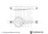 Styrarm, hjulupphängning ADBP860180 Blue Print