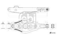 WAHACZ TOYOTA T. RAV 4 III, RAV 4 IV 2.0-3.5 11.05- LE 194708 FEBI