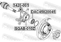 Lagerhylsa, länkarm
