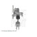 Givarcylinder, koppling ADT334113 Blue Print, miniatyr 6