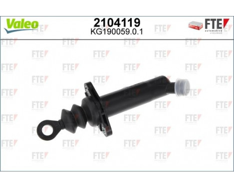 Givarcylinder, koppling FTE CLUTCH ACTUATION 2104119 Valeo