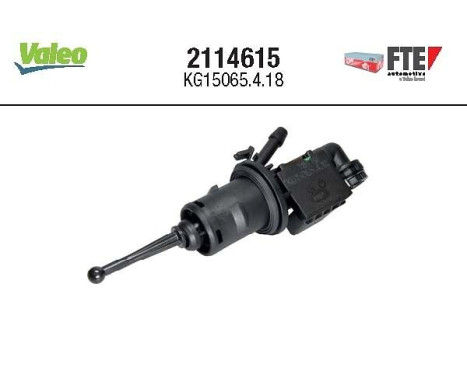 Givarcylinder, koppling FTE CLUTCH ACTUATION 2114615 Valeo