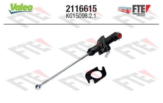 Huvudcylinder, koppling 2116615 Valeo
