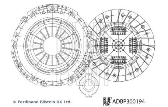 Kopplingssats ADBP300194 Blue Print