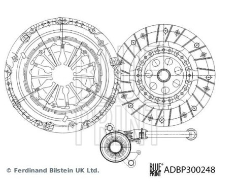 Kopplingssats ADBP300248 Blue Print