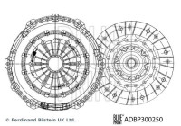 Kopplingssats ADBP300250 Blue Print