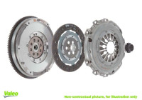Kopplingssats FULLPACK DMF 837128 Valeo