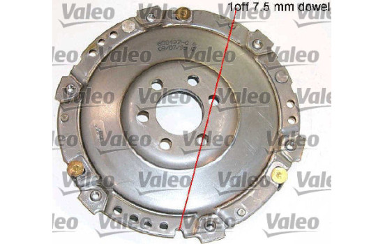 Kopplingssats KIT2P 801439 Valeo