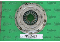 Kopplingssats KIT2P 826871 Valeo