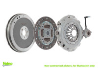 Kopplingssats KIT4P - CONVERSION KIT (CSC) 845188 Valeo