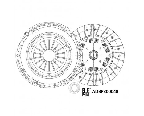 Kopplingssats SMARTFIT Solution Kit ADBP300048 Blue Print