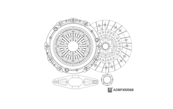 Kopplingssats SMARTFIT Solution Kit ADBP300068 Blue Print