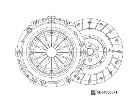 Kopplingssats SMARTFIT Solution Kit ADBP300071 Blue Print