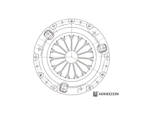 tryckgrupp ADK83233N Blue Print