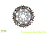 Svänghjul DDC COUPLING ROTOR 855501 Valeo