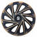 4-delad Sparco Hubcap-set Varese 14-tums guld / svart