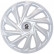 4-delad Sparco Hubcap-set Varese 15-tums silver