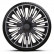 4-delat hjulöverdragssats Jerez 15-tums silver / svart, miniatyr 2