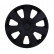 4-delat hjulöverdragssats Tenzo 15-tums svart