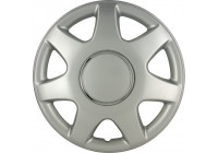 4-piece Wheel täcka Florida 14-tums silver