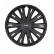 4-piece Wheel täcka Giga 16-tums matt svart
