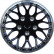 4-piece Wheel täcka Missouri 13-tums krom / svart