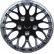 4-piece Wheel täcka Missouri 16-tums krom / svart