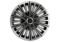 4-piece Wheel täcka Motion 14-tums silver / svart