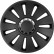 4-piece Wheel täcka Silverstone Pro 16-tums svart