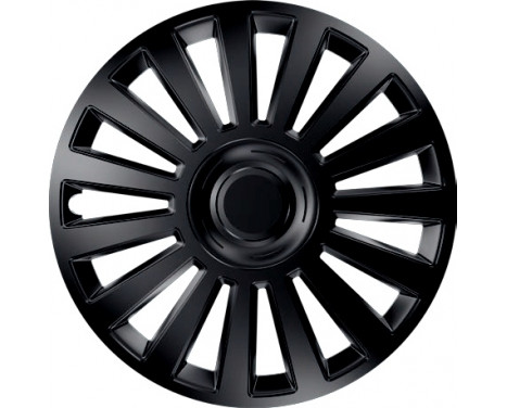 4-Wheel täckdel Lyx Black 16 Inch
