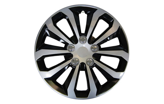 AutoStyle 4-delat premium-navigeringsset - Arizona 16-tum - Silver/Svart
