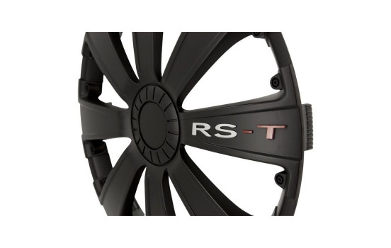 Hjulkapselsats RS-T 14-tums svart, bild 2
