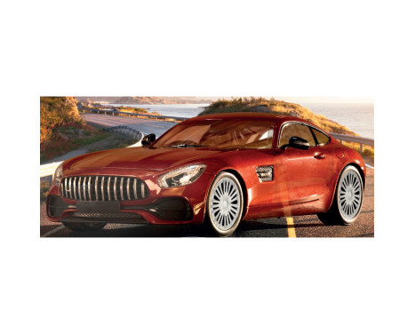 Jerez 14-tums hjulkapslar silverfärgade, bild 3