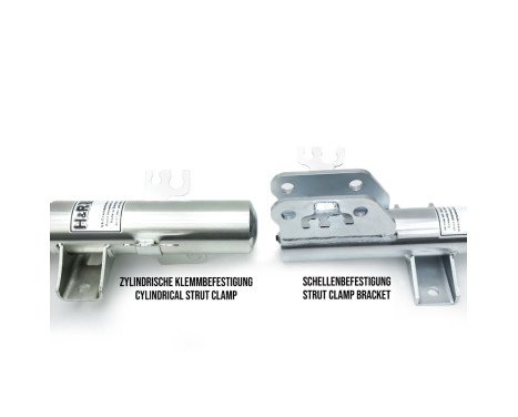 H&R Monotube Coilover Set lämplig för Volkswagen Transporter T5 2003- VA50-80/AA40-70 & T6 2015- VA50, bild 2