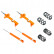 KONI Str.T kit lämplig för Mercedes C-Klass W204 Combi 2008-2013 framaxelvikt från 1021kg (20mm