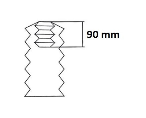 Dammskydd, stötdämpare 910368 Kayaba